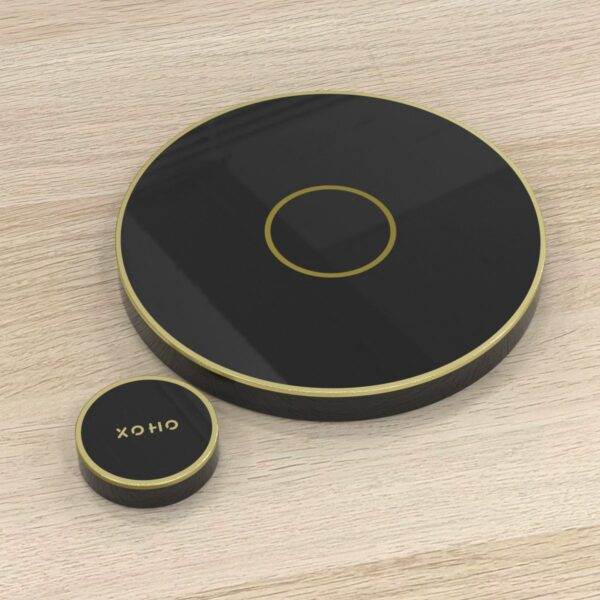 Magnetic napkin holder black design 5