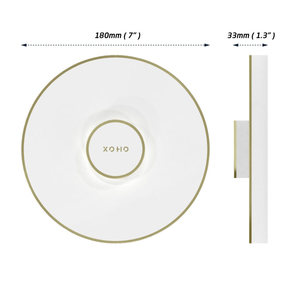 Magnetic napkin holder dimensions 3