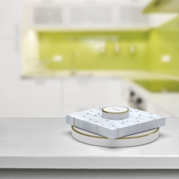 Magnetic napkin holder white design kitchen photo 6