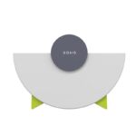 Modern napkin holder design grey and white 5