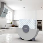 Modern napkin holder design grey in kitchen 3