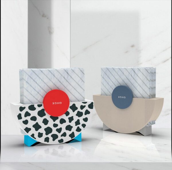 Modern napkin holder design various colors 2