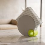 modern napkin holder dramatic lighting