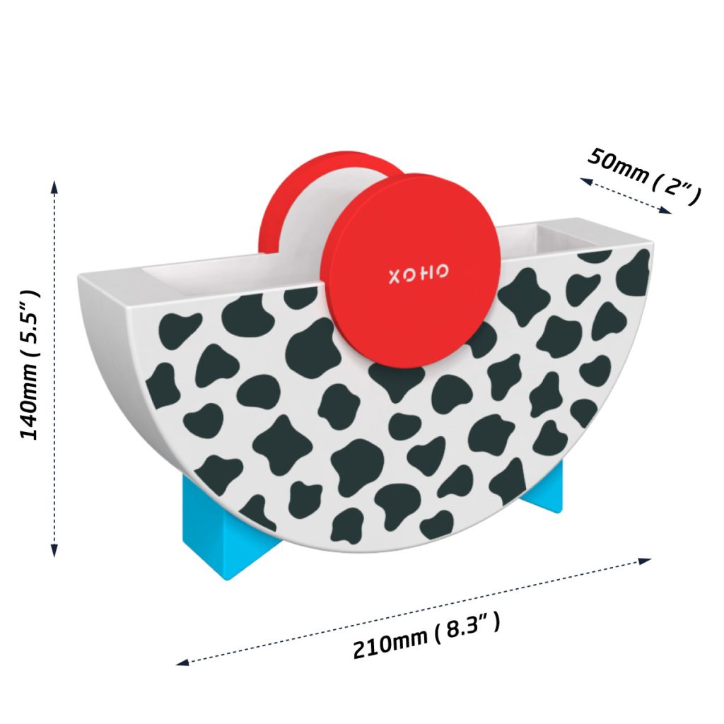 moon napkin holder dimensions