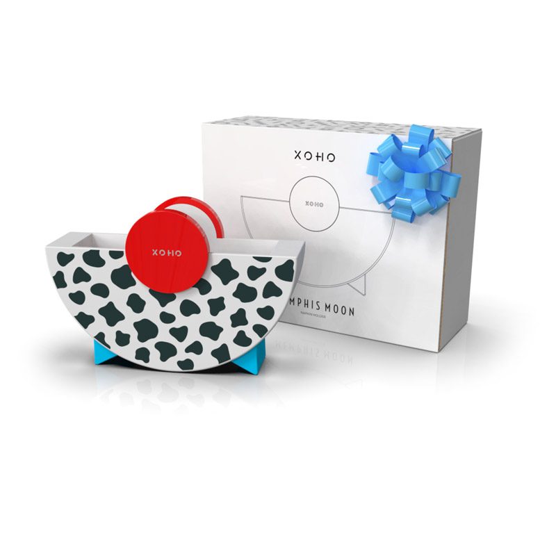 napkin holder packaging gift box moon