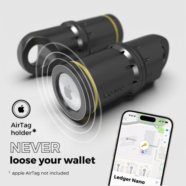 ledger nano case fapple airtag