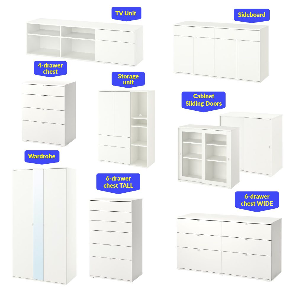 ikea vhals range all
