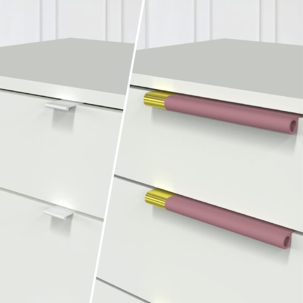 ikea vihals large drawer handle mjuka comparison