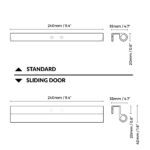 ikea vihals large drawer handle mjuka dimensions
