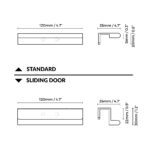 ikea vihals small drawer handle renodlad dimensions