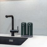 soap dispenser with tray modern kitchen