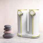 soap dispenser with tray white