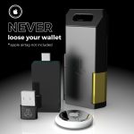 Bitbox wallet case airtag holder black