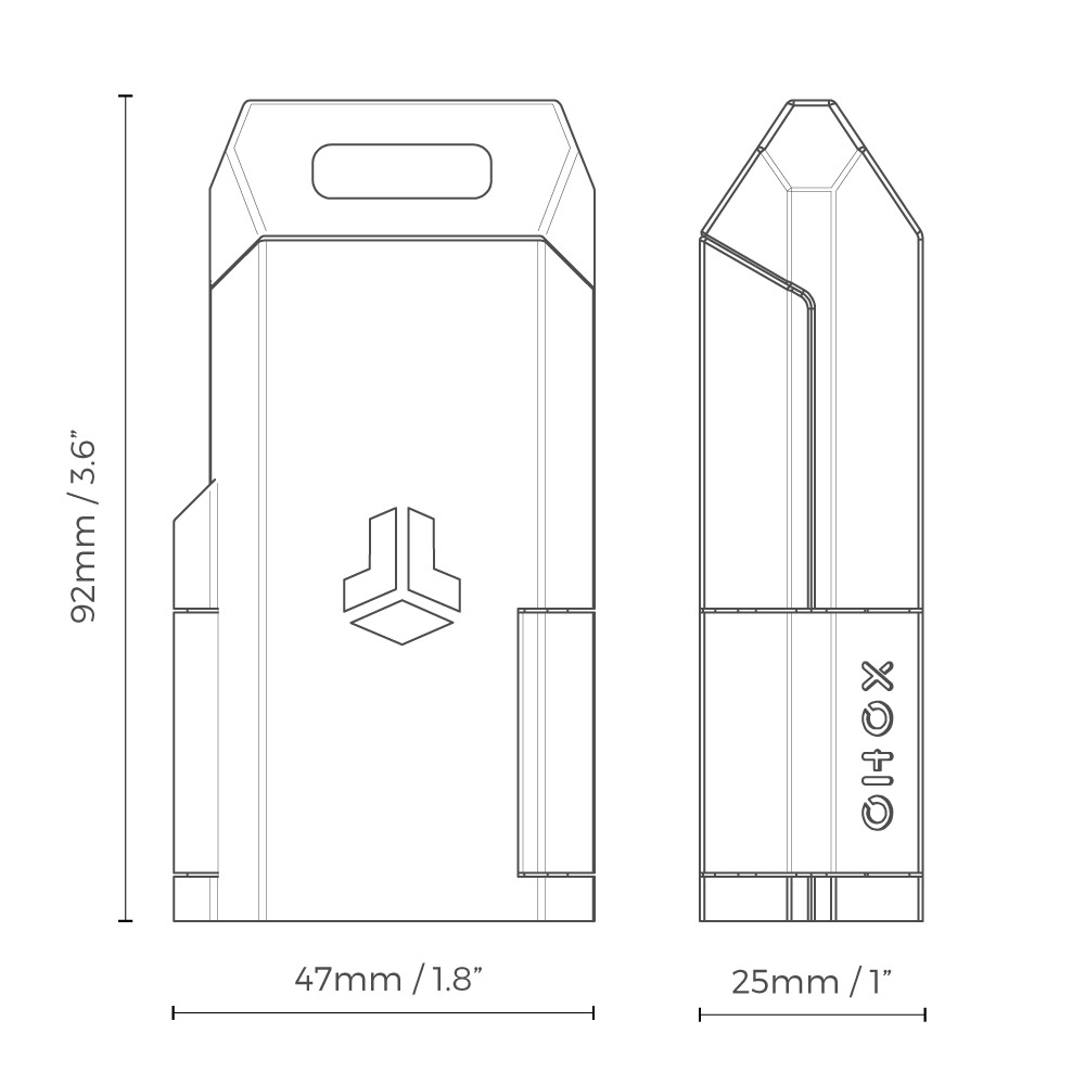 Bitbox wallet case airtag holder dimensions