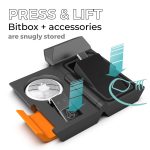 Bitbox wallet case airtag holder how it works