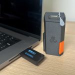 Bitbox wallet case airtag holder photo