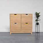 ikea stall shoe cabinet handles wood