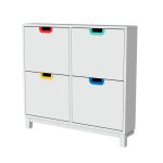 ikea stall shoe cabinet handles wood colours