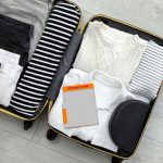 passport holder front in bag