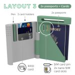passport holder layout c