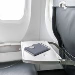 passport holder plane table