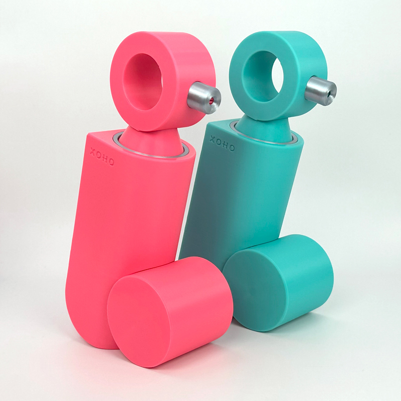 soap dispenser magenta turquoise