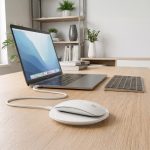 apple magic mouse dock desk setup