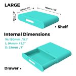 ikea skadis large shelf hidden drawer labels dimensions