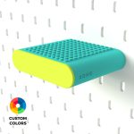 ikea skadis pegboard shelves lego colors