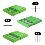 ikea skadis shelf drawer lego L dividers