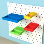 ikea skadis shelf drawer lego open all sizes