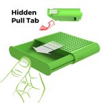 ikea skadis shelf drawer lego pull tab