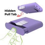 ikea skadis shelf drawer pull tab