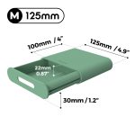 ikea skadis shelf drawer with label holder medium dimensions