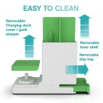 electric toothbrush holder with charger easy to clean