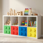 ikea kallax door overlays kids room colorful