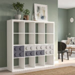 ikea kallax door overlays living room