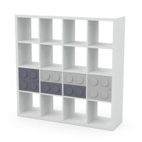 ikea kallax shelf x cubes door inserts